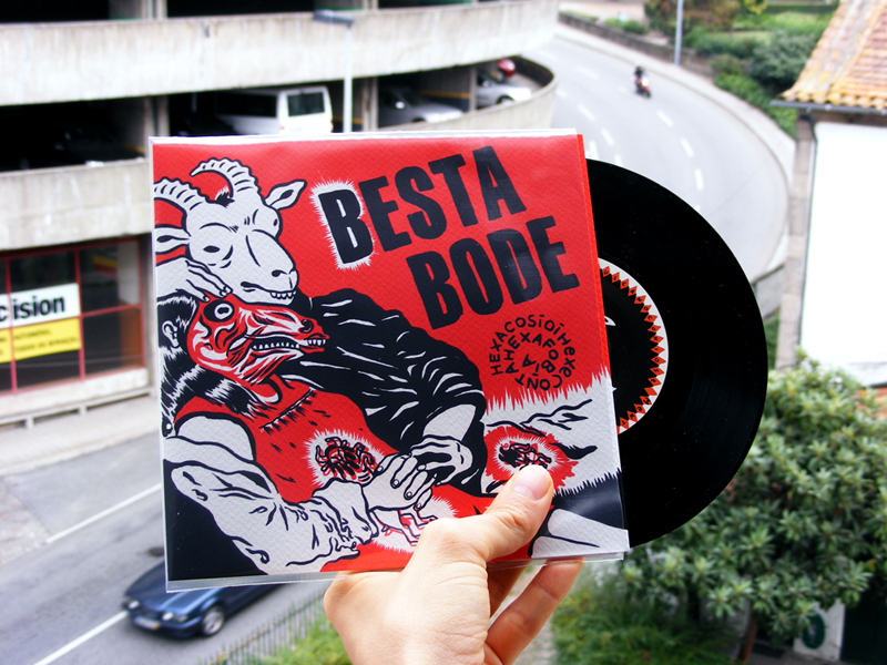 Besta Bode - H e x a c o s i o i h e x e c o n t a h e x a f o b i a - 7" - Image 2