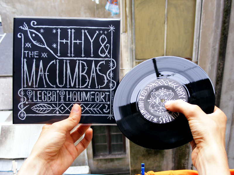 HHY & The Macumbas - Legba/Houmfort - 7" - Image 2