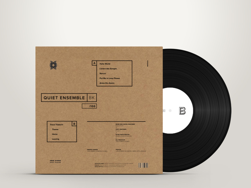 Blac Koyote - Quiet Ensemble - LP - Image 2