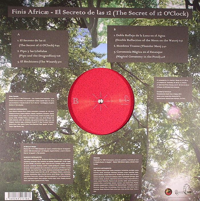 Finis Africae - El Secreto De Las 12 - LP - Image 2