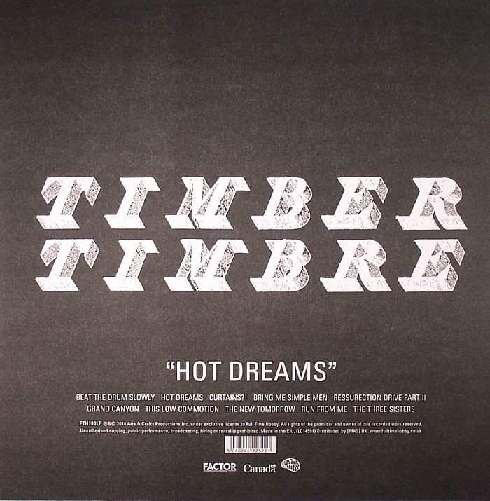 Timber Timbre - Hot Dreams - LP - Image 2