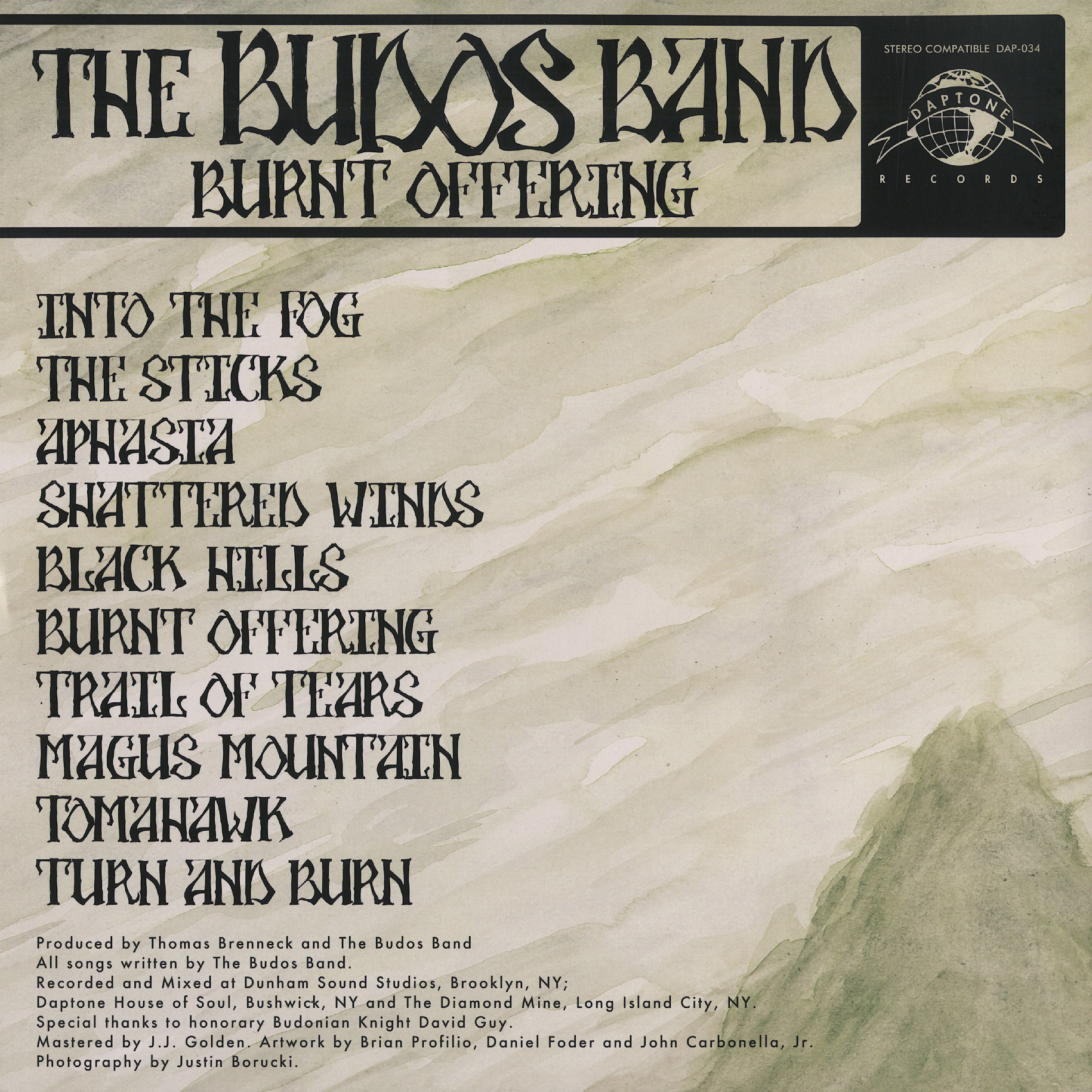 The Budos Band - Burnt Offering - CD - Image 2