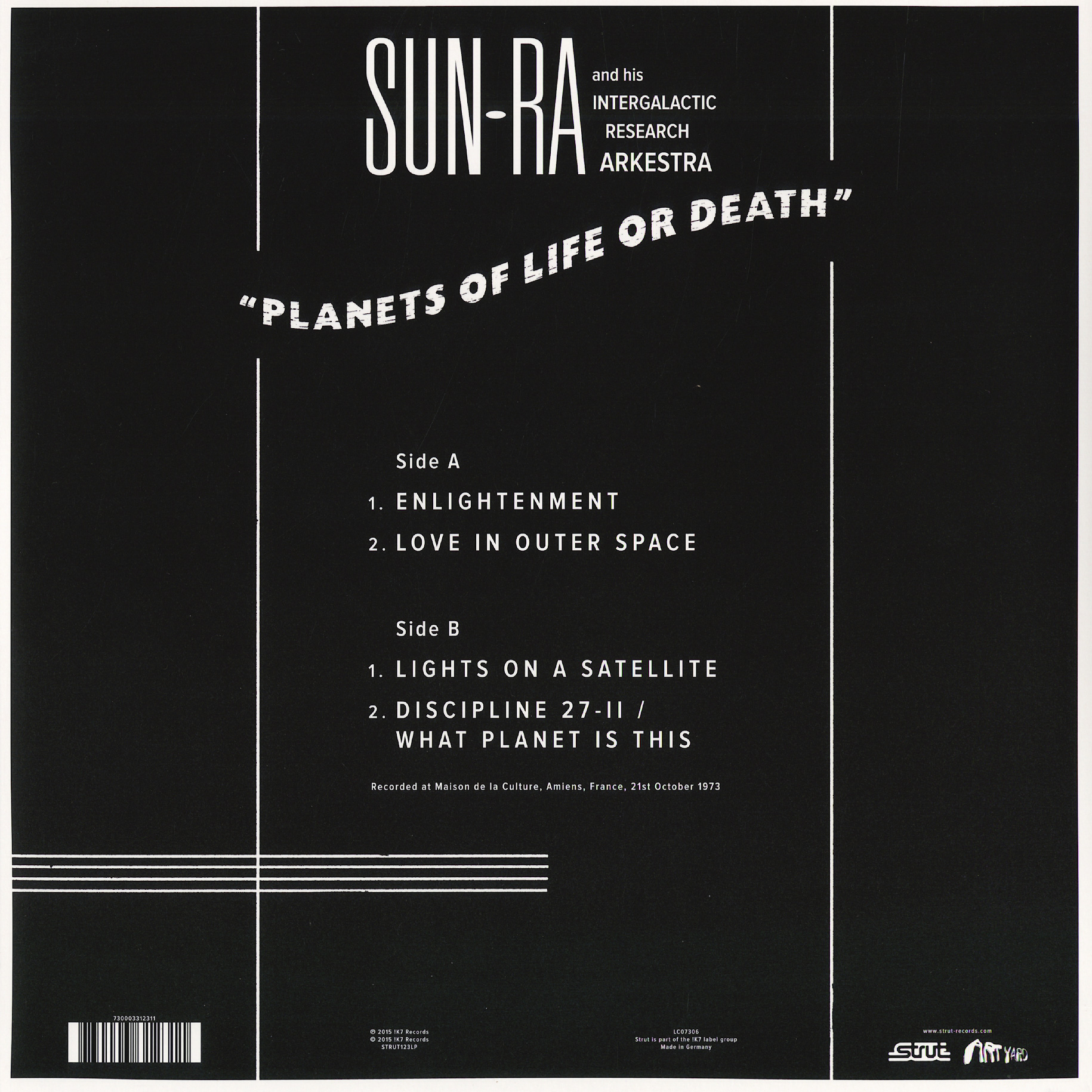 Sun Ra And His Intergalactic Research Arkestra - Planets of Life or Death: Amiens '73 - CD - Image 2