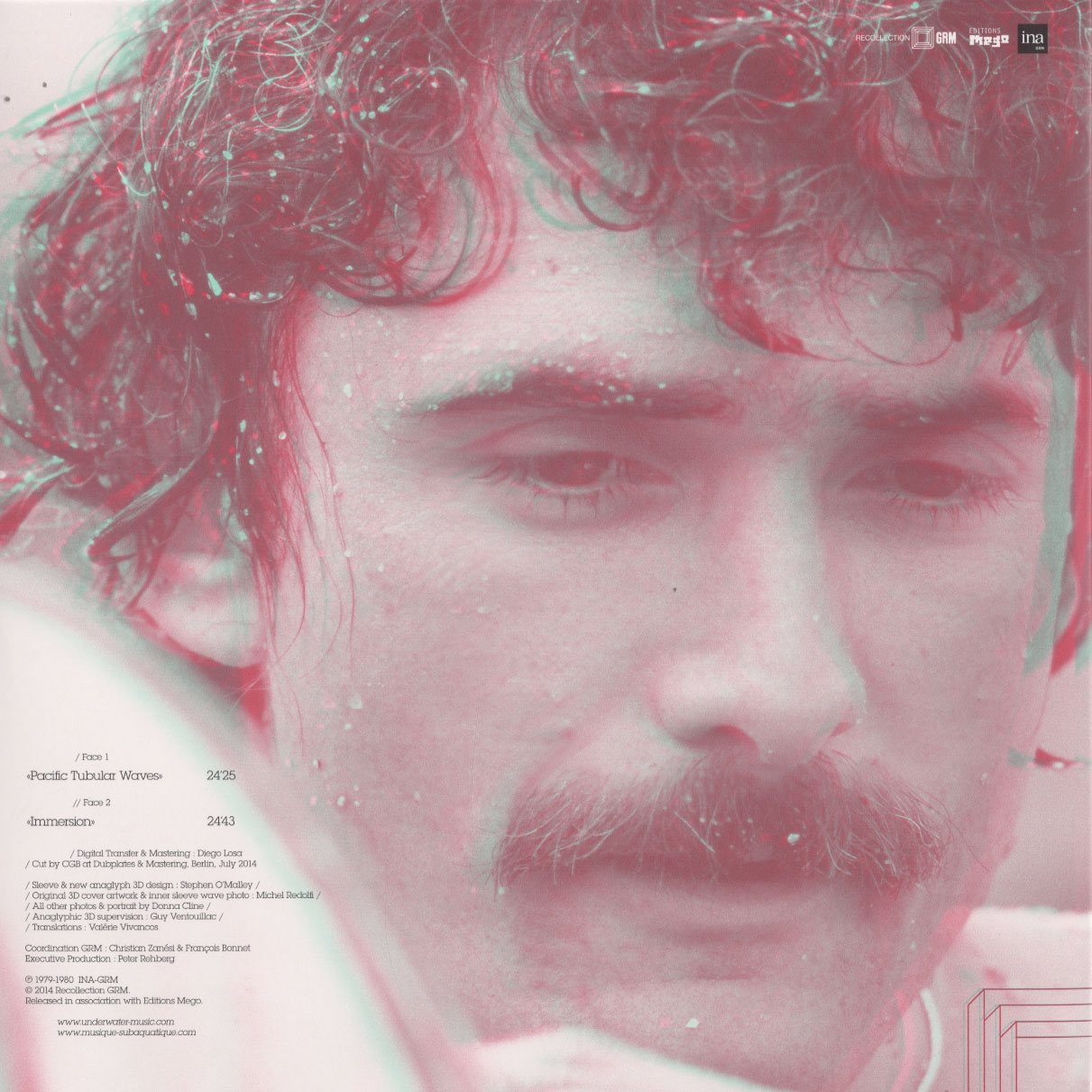 Michel Redolfi - Pacific Tubular Waves / Immersion - LP - Image 2