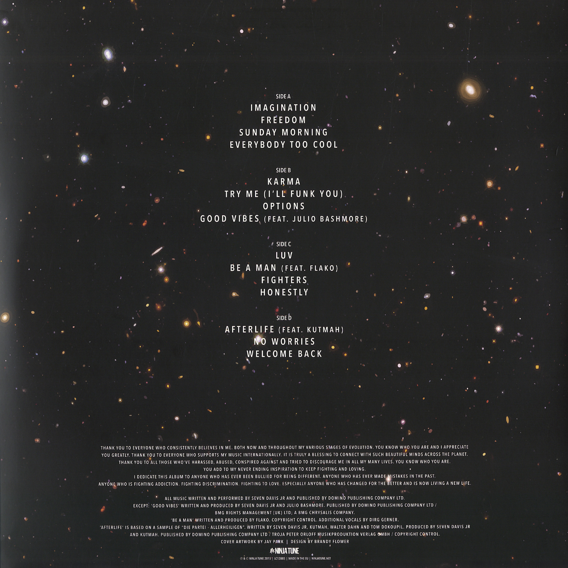 Seven Davis Jr. - Universes - 2CD (Deluxe Version) - Image 2