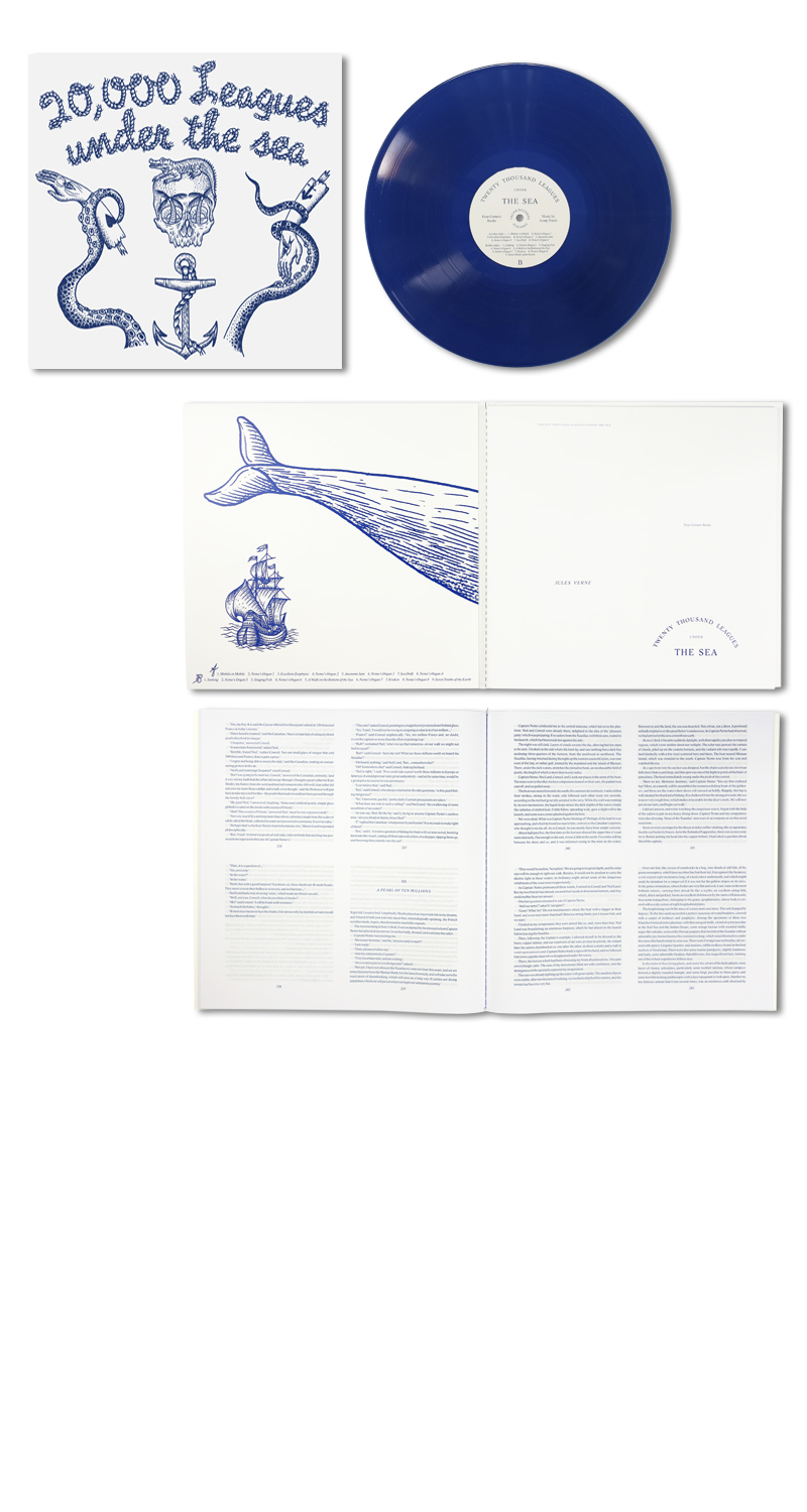 Jonny Trunk - 20,000 Leagues Under the Sea - Book+LP - Image 3