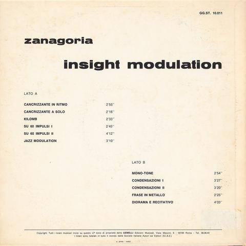 Zanagoria - Insight Modulation - LP - Image 2
