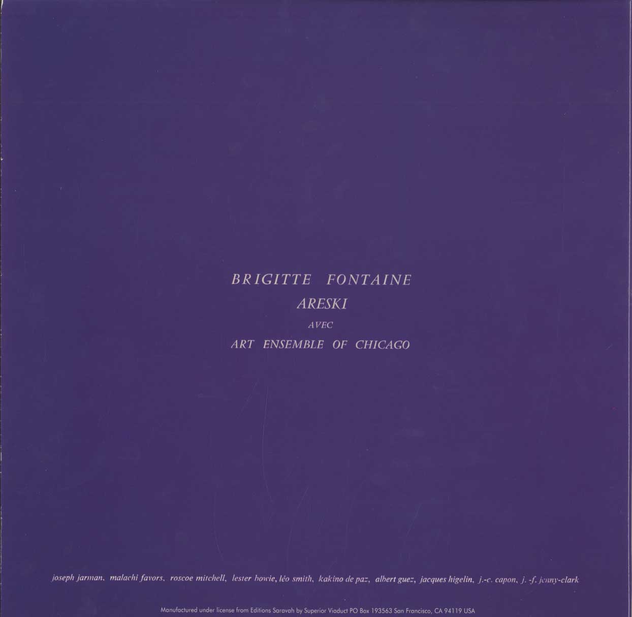 Brigitte Fontaine - Comme À La Radio - LP - Image 2