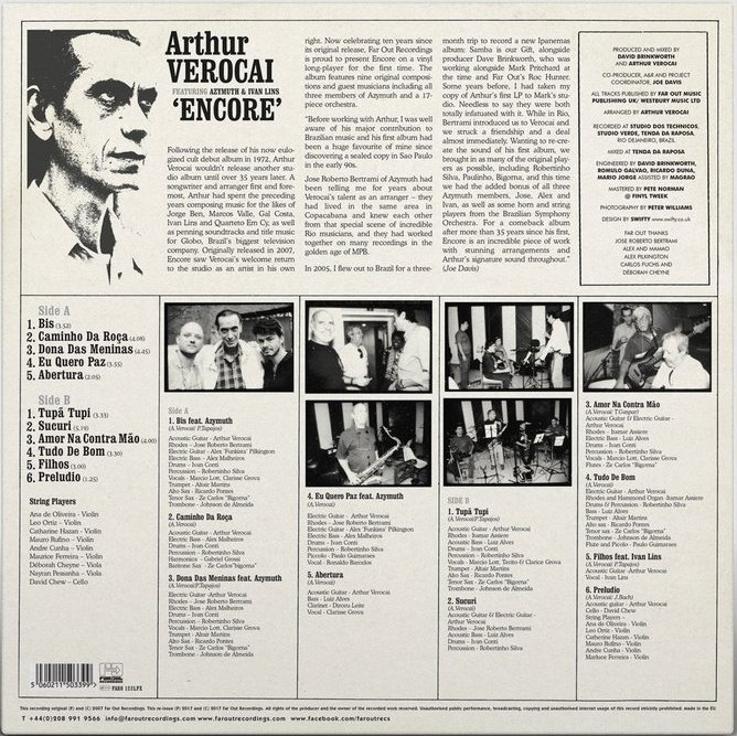 Arthur Verocai - Encore - LP - Image 2