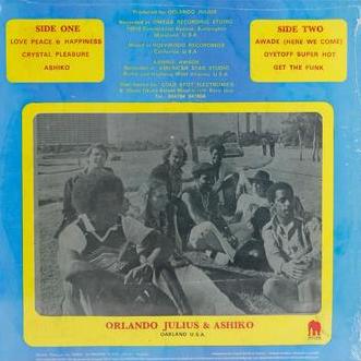 Orlando Julius & Ashiko - Love, Peace & Happiness - LP - Image 2