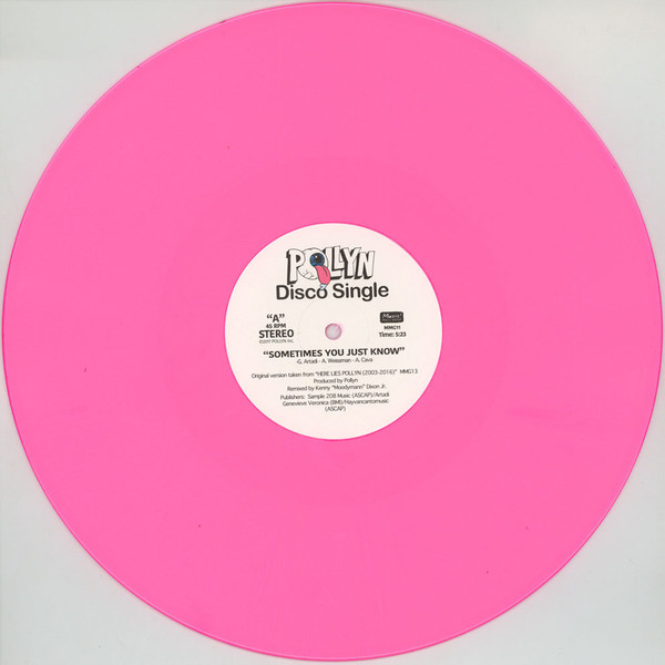Pollyn - The Moodymann Remixes - 12" (Pink) - Image 2