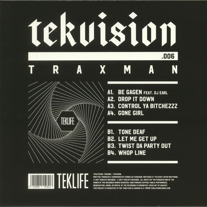 Traxman - Tekvision - LP - Image 2