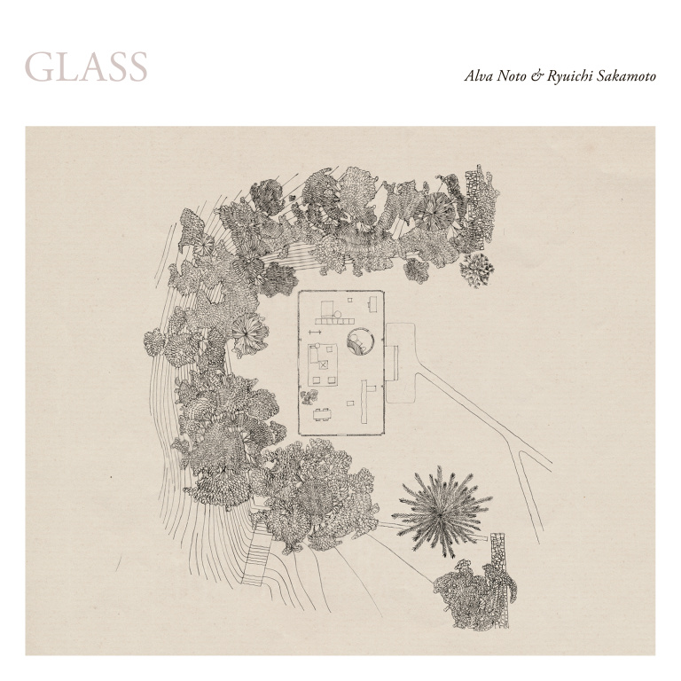 Alva Noto + Ryuichi Sakamoto - Glass - LP (Clear Vinyl)