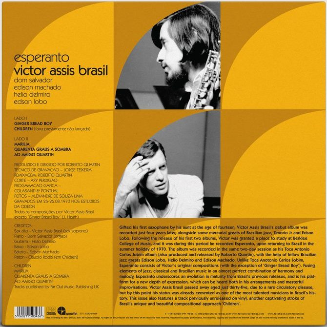 Victor Assis Brasil - Esperanto - LP - Image 2