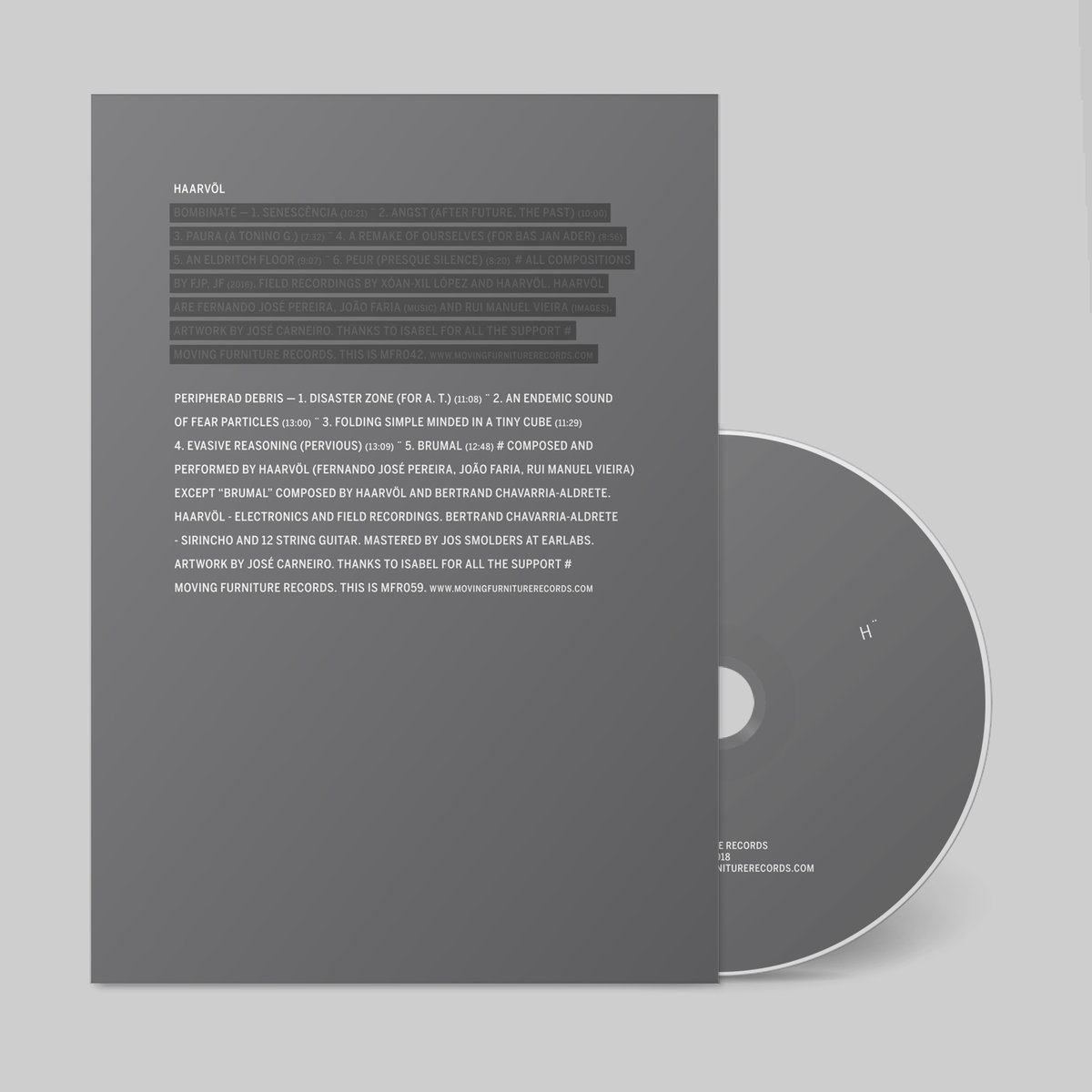 Haarvöl - Peripherad Debris - CD - Image 2