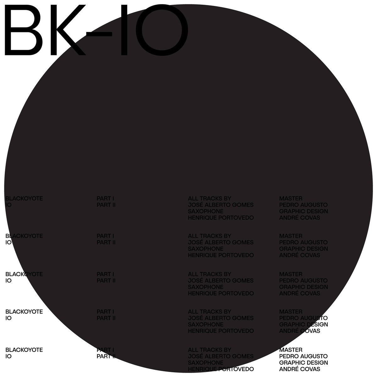 Blac Koyote - IO - CD