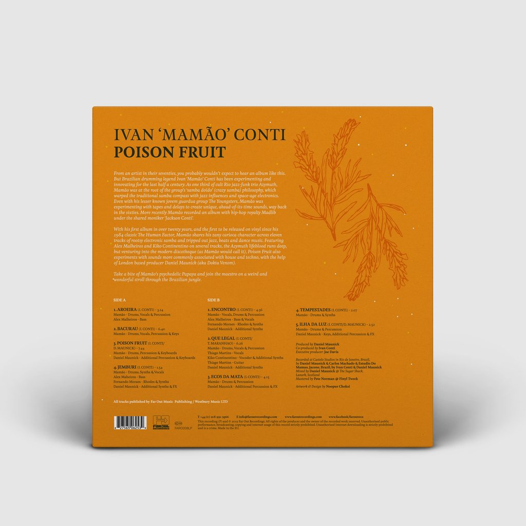 Ivan "Mamão" Conti - Poison Fruit - LP - Image 2