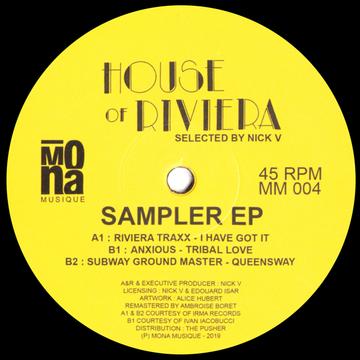 V/A - House Of Riviera Sampler - EP - Image 2