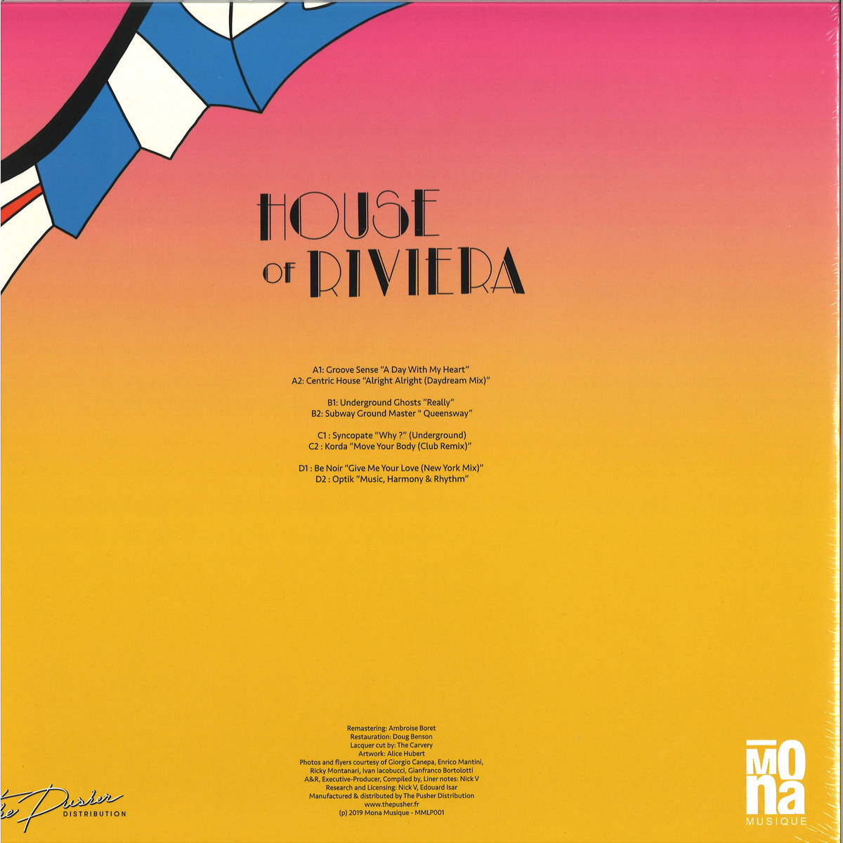 V/A - House Of Riviera - 2LP - Image 2