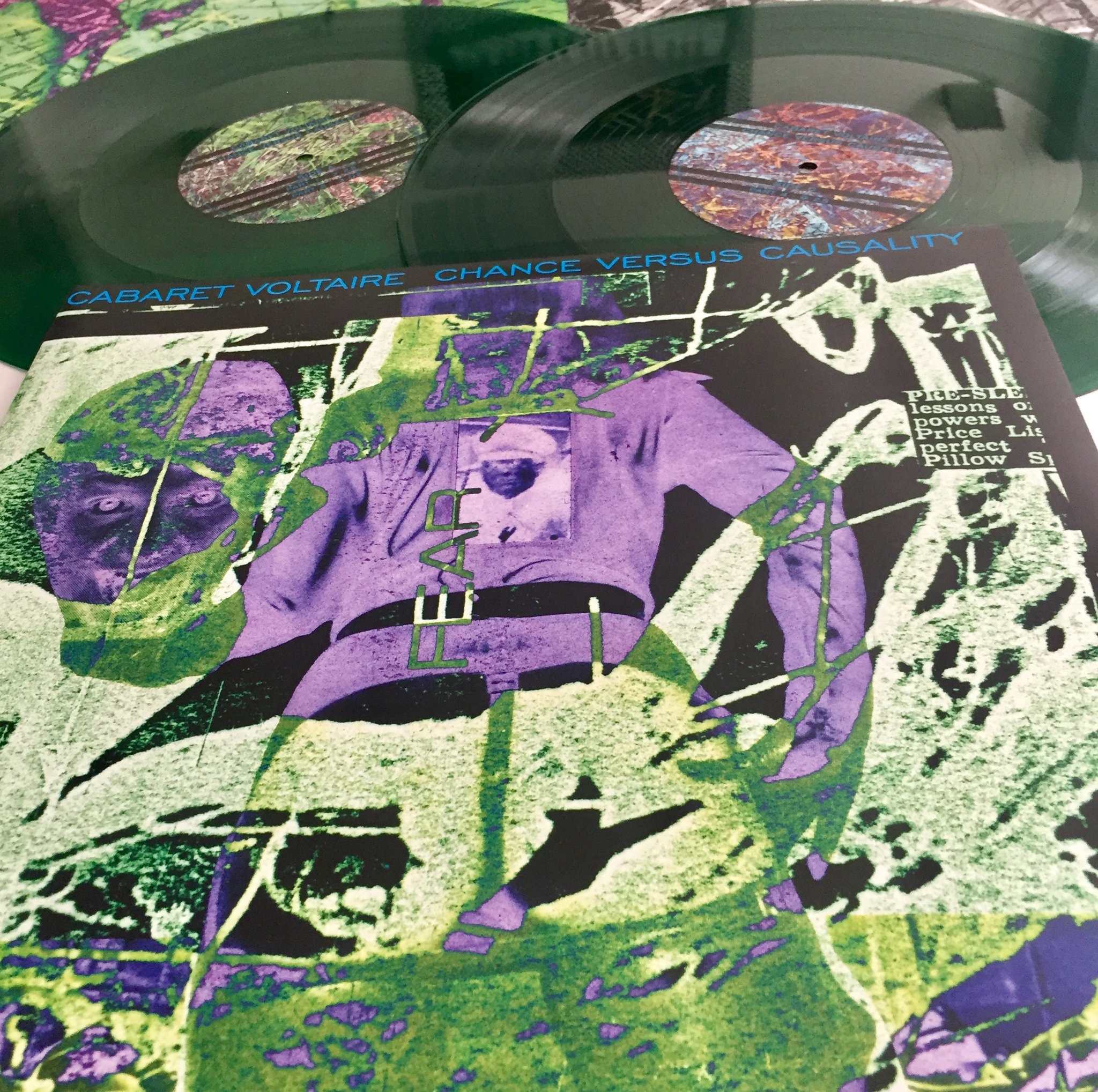 Cabaret Voltaire - Chance VS Casuality - 2LP (Coloured) - Image 2