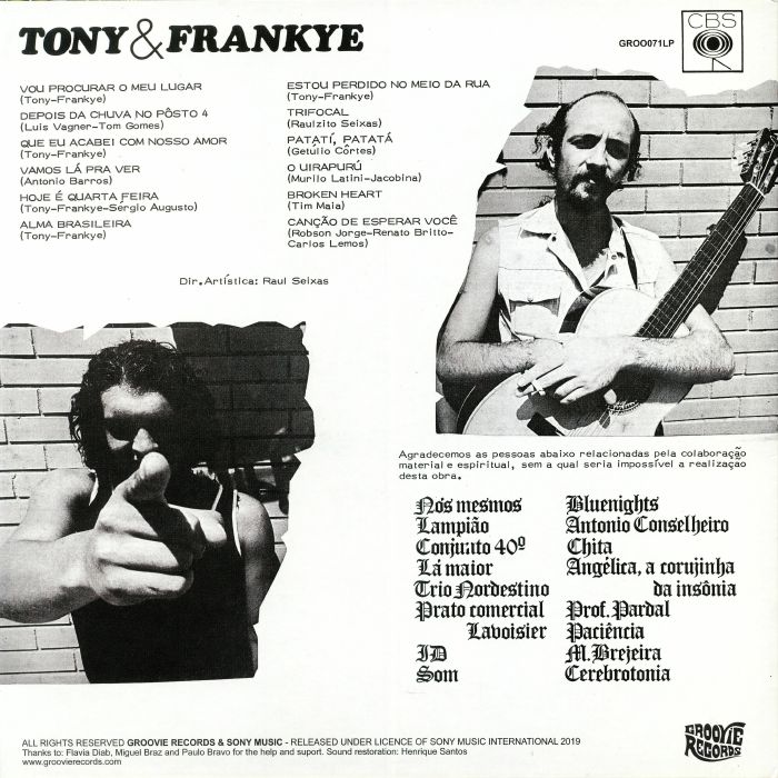 Tony & Frankye - Tony & Frankye - LP - Image 2