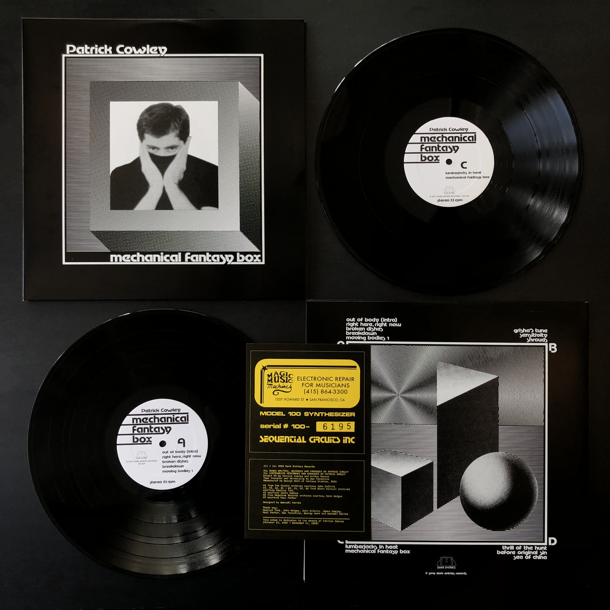 Patrick Cowley - Mechanical Fantasy Box - 2LP - Image 2
