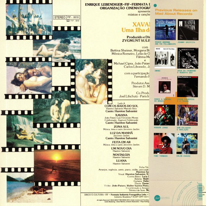 Hareton Salvanini - Xavana, Uma Ilha De Amor - LP (Coloured Ltd.) - Image 2