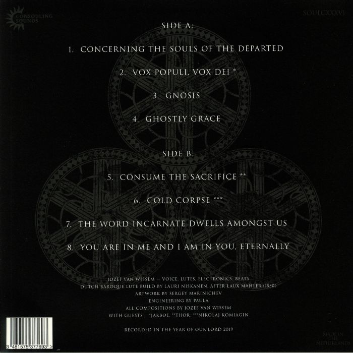 Jozef Van Wissem - Ex Mortis - CD - Image 2