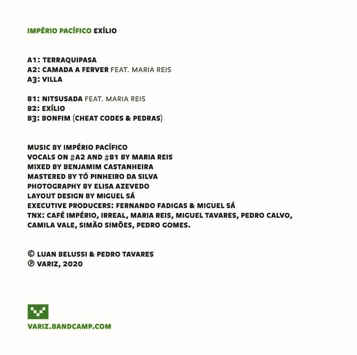 Império Pacífico - Exílio - LP - Image 2