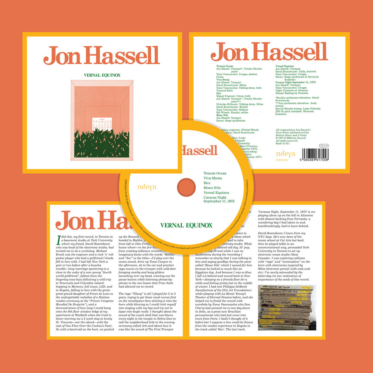 Jon Hassell - Vernal Equinox - CD - Image 2
