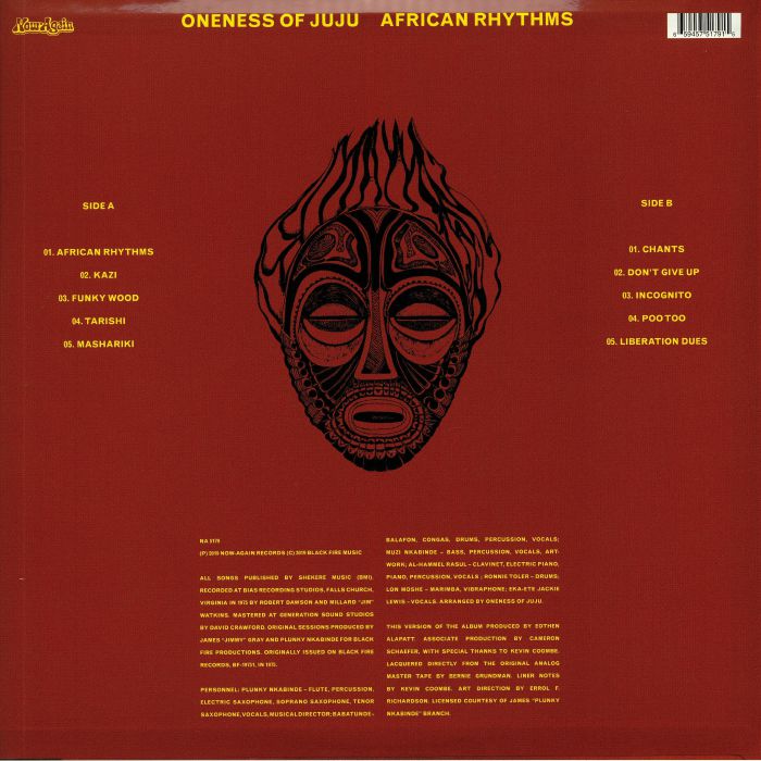 Oneness Of Juju - African Rhythms - LP - Image 2