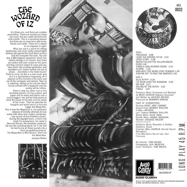 The Wozard Of Iz (Mort Garson) - An Electronic Odyssey - LP - Image 2