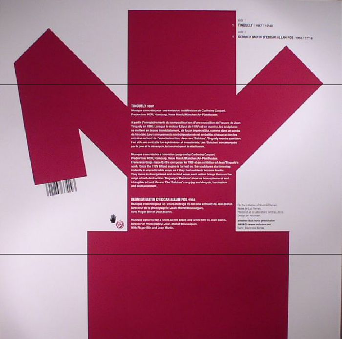 Luc Ferrari - Tinguely 1967 - LP - Image 2