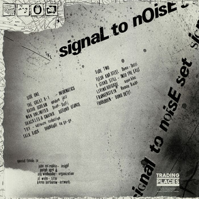V/A - The Signal To Noise Set - LP - Image 2