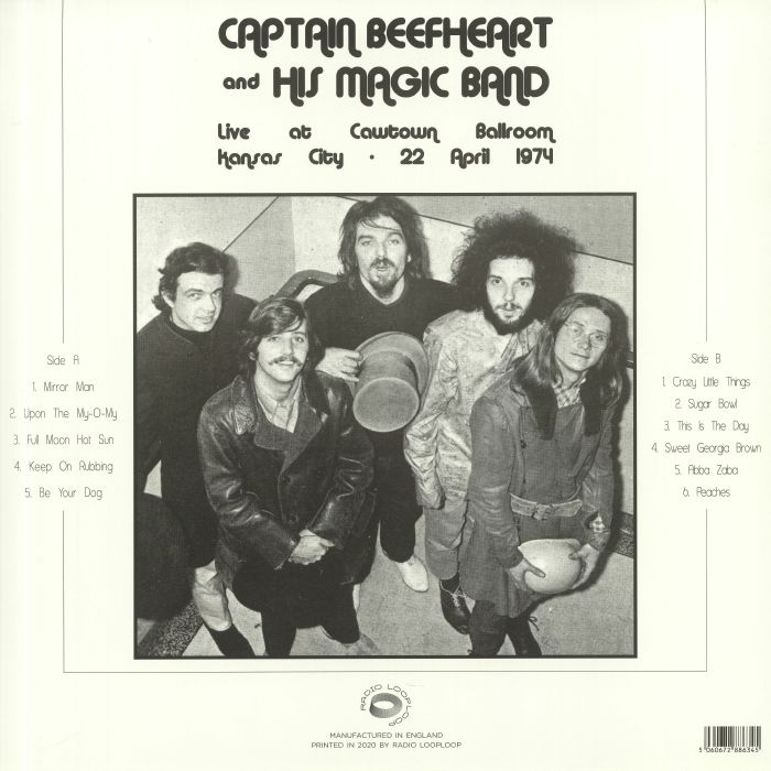 Captain Beefheart And His Magic Band - Live At Cowtown Ballroom, Kansas City 22 April 1974 - LP - Image 2
