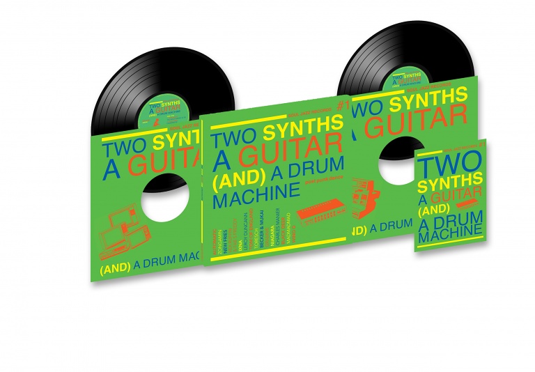 V/A - Two Synths, A Guitar (And) A Drum Machine - 2LP - Image 2