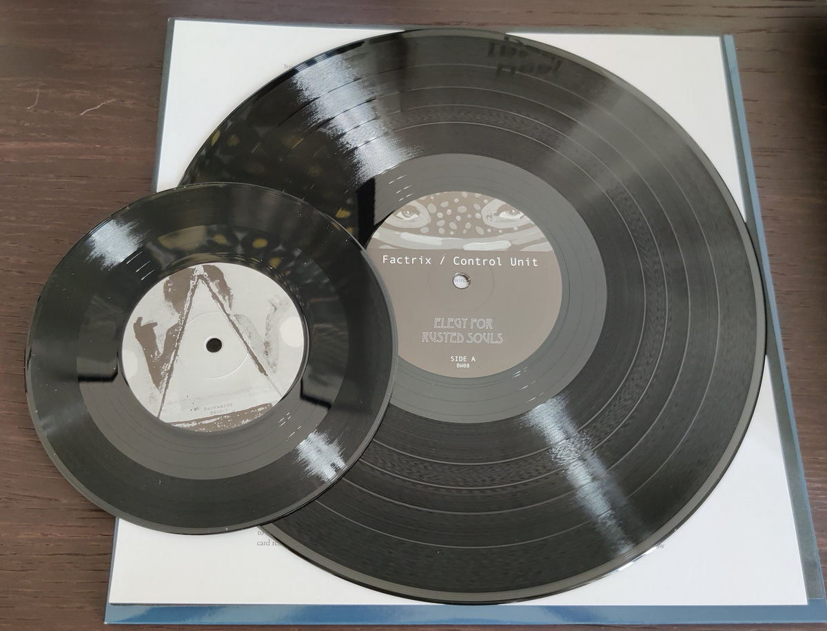 Factrix / Control Unit - Elegy For Rusted Souls - LP+7" - Image 2
