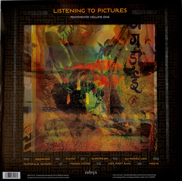 Jon Hassell - Listening To Pictures (Pentimento Volume One) - LP - Image 2
