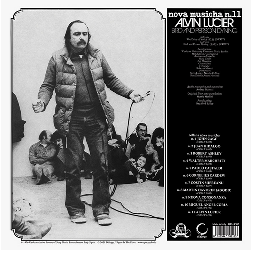 Alvin Lucier - Bird And Person Dyning - LP - Image 2