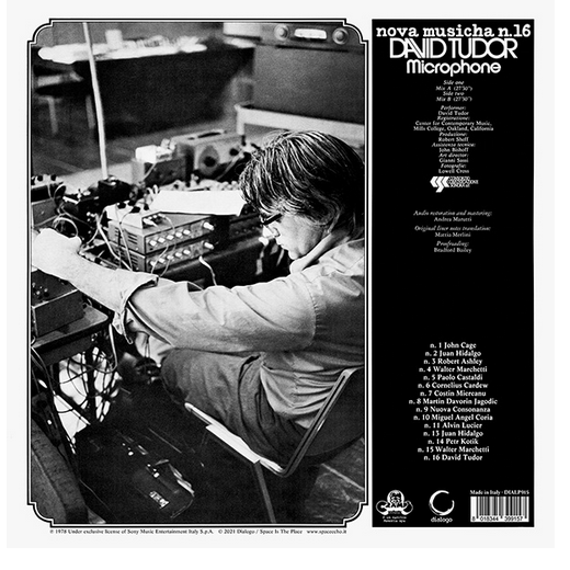 David Tudor - Microphone - LP - Image 2