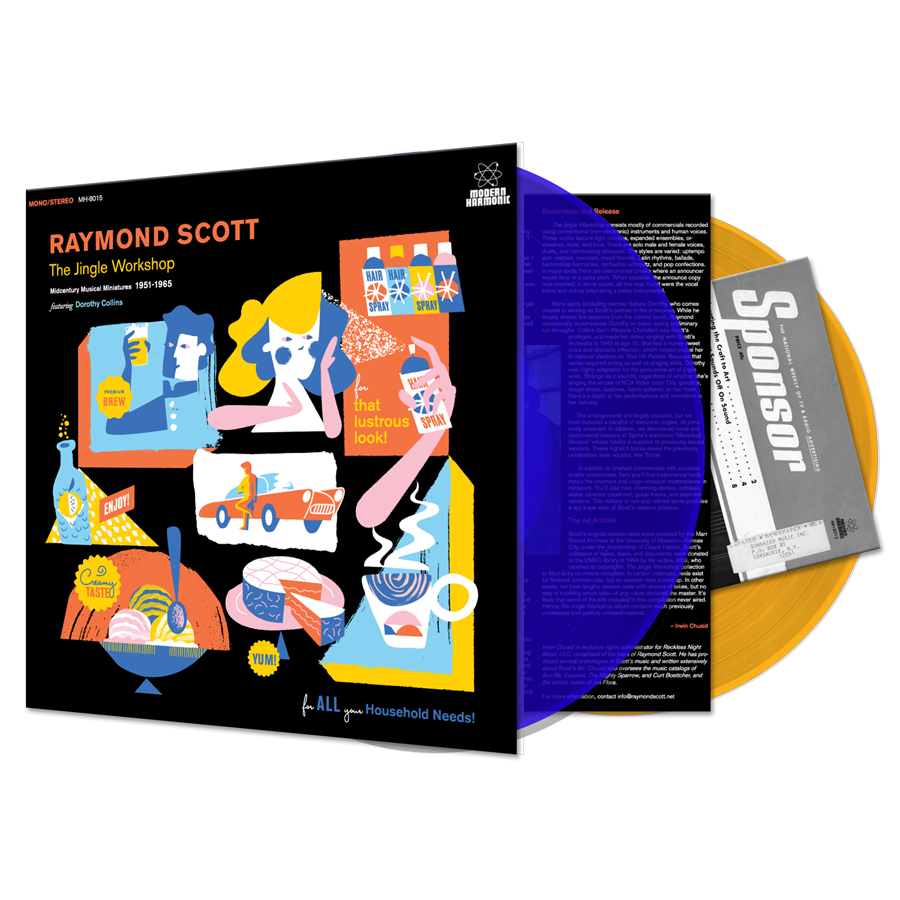 Raymond Scott - The Jingle Workshop: Midcentury Musical Miniatures 1951-1965 - 2LP - Image 2