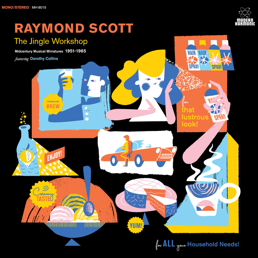 Raymond Scott - The Jingle Workshop: Midcentury Musical Miniatures 1951-1965 - 2LP