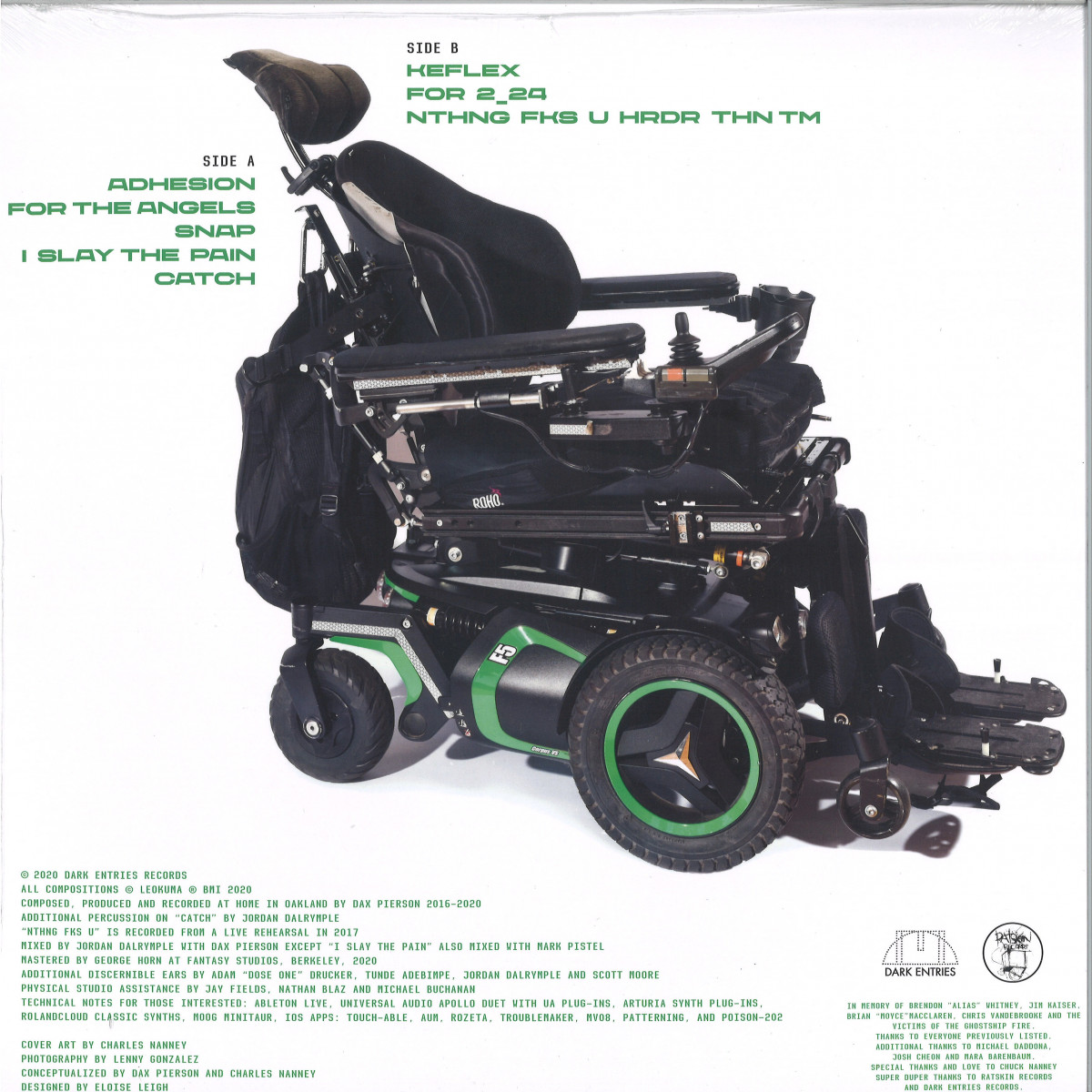 Dax Pierson - Nerve Bumps (A Queer Divine Dissatisfaction) - LP - Image 2