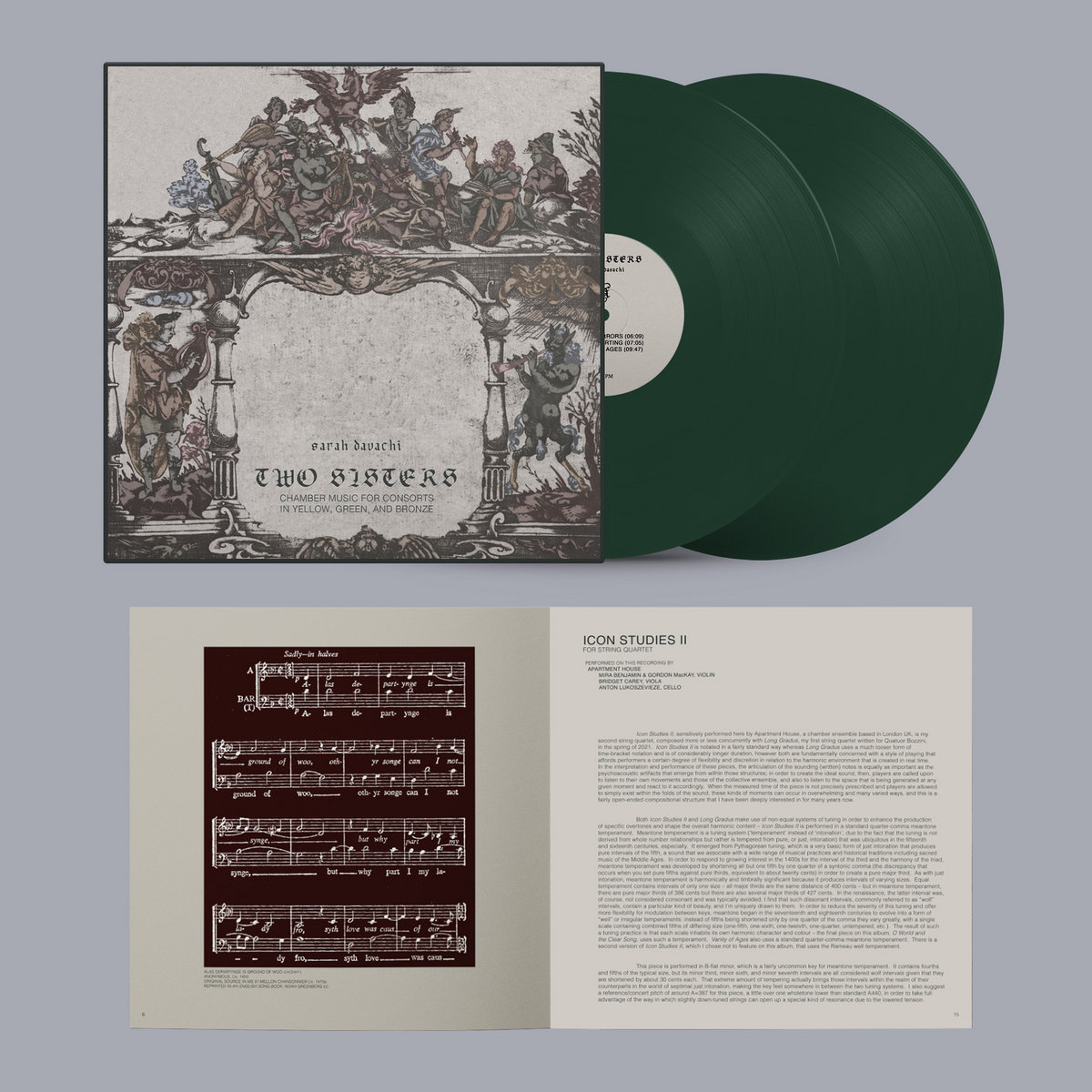 Sarah Davachi - Two Sisters - 2LP (Coloured) - Image 2
