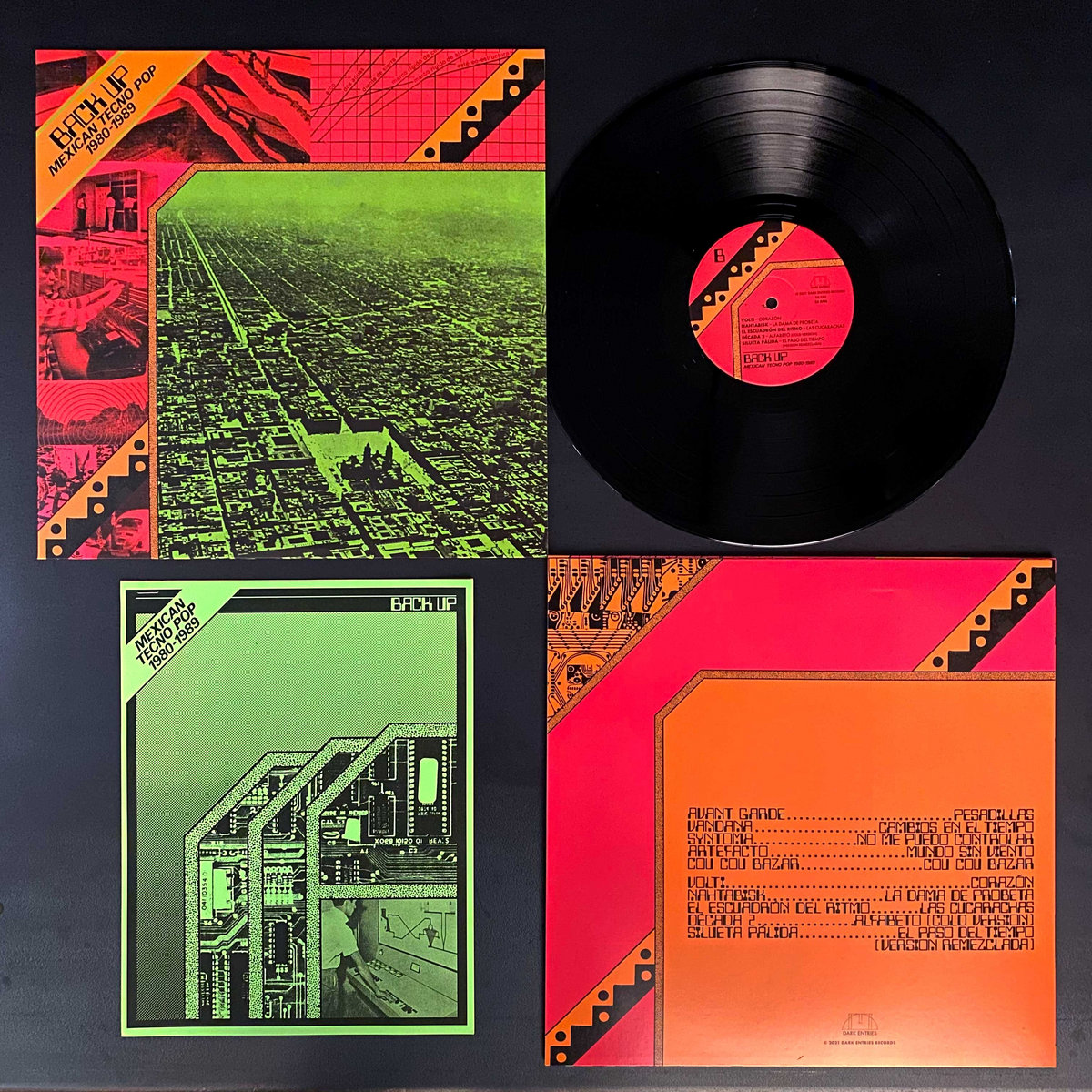 V/A - Back Up: Mexican Tecno Pop 1980-1989 - LP - Image 2