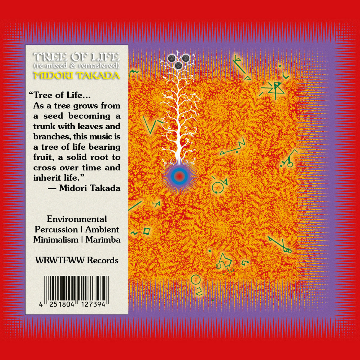 Midori Takada - Tree Of Life - CD