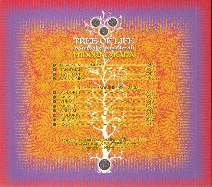 Midori Takada - Tree Of Life - CD - Image 2