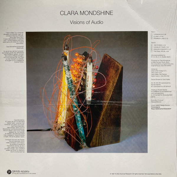 Clara Mondshine - Visions Of Audio - LP - Image 2