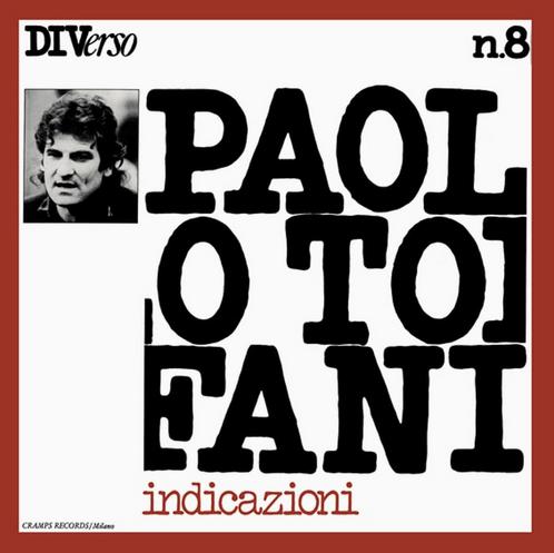 Paolo Tofani - Indicazione - LP (Red)