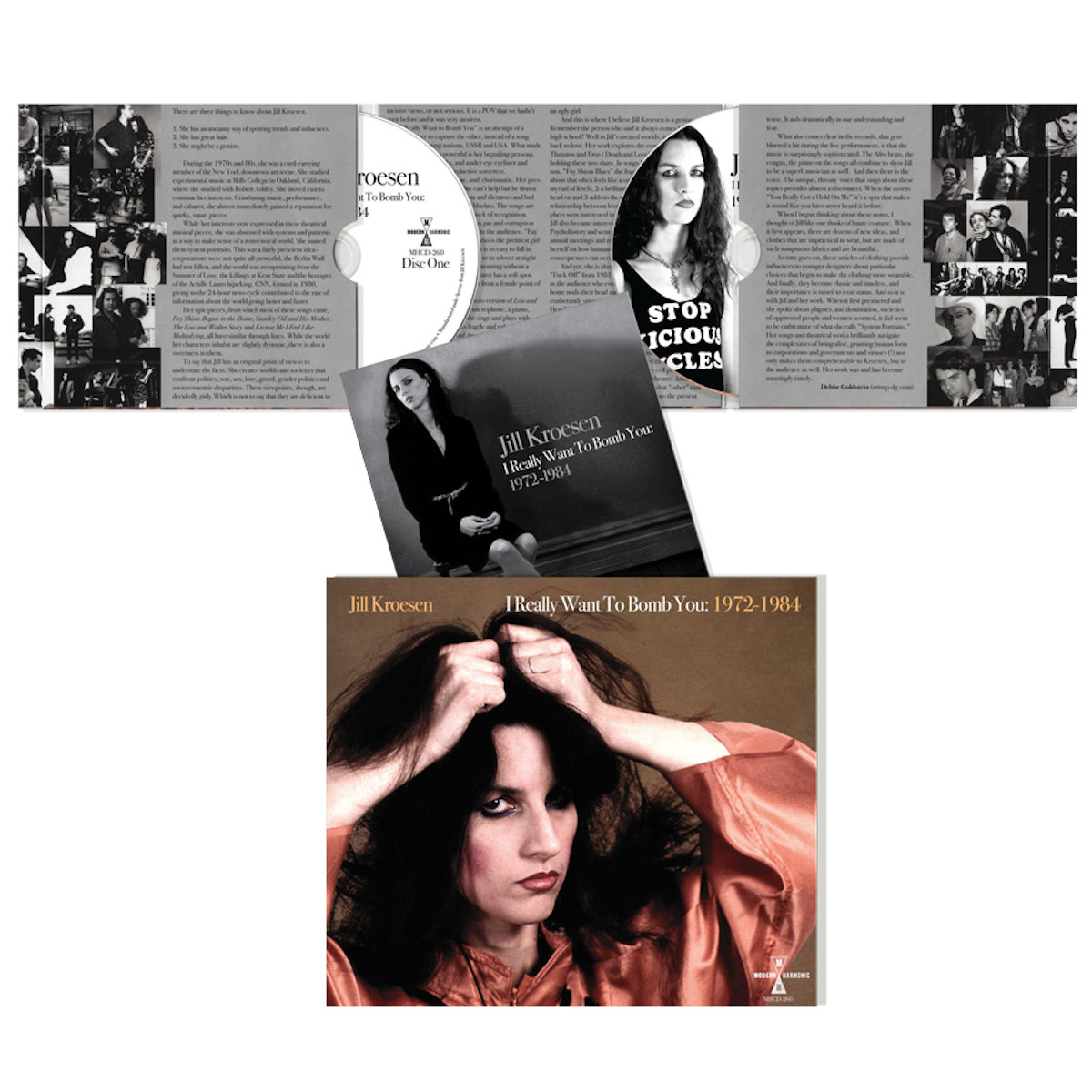 Jill Kroesen - I Really Want To Bomb You: 1972-1984 - 2CD - Image 2